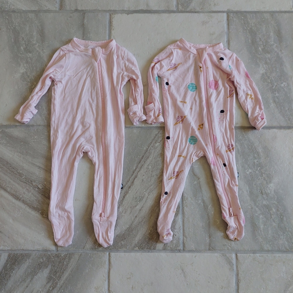 Kyte Baby Space Sakura And Pink Sleep And Play 0-3 Month